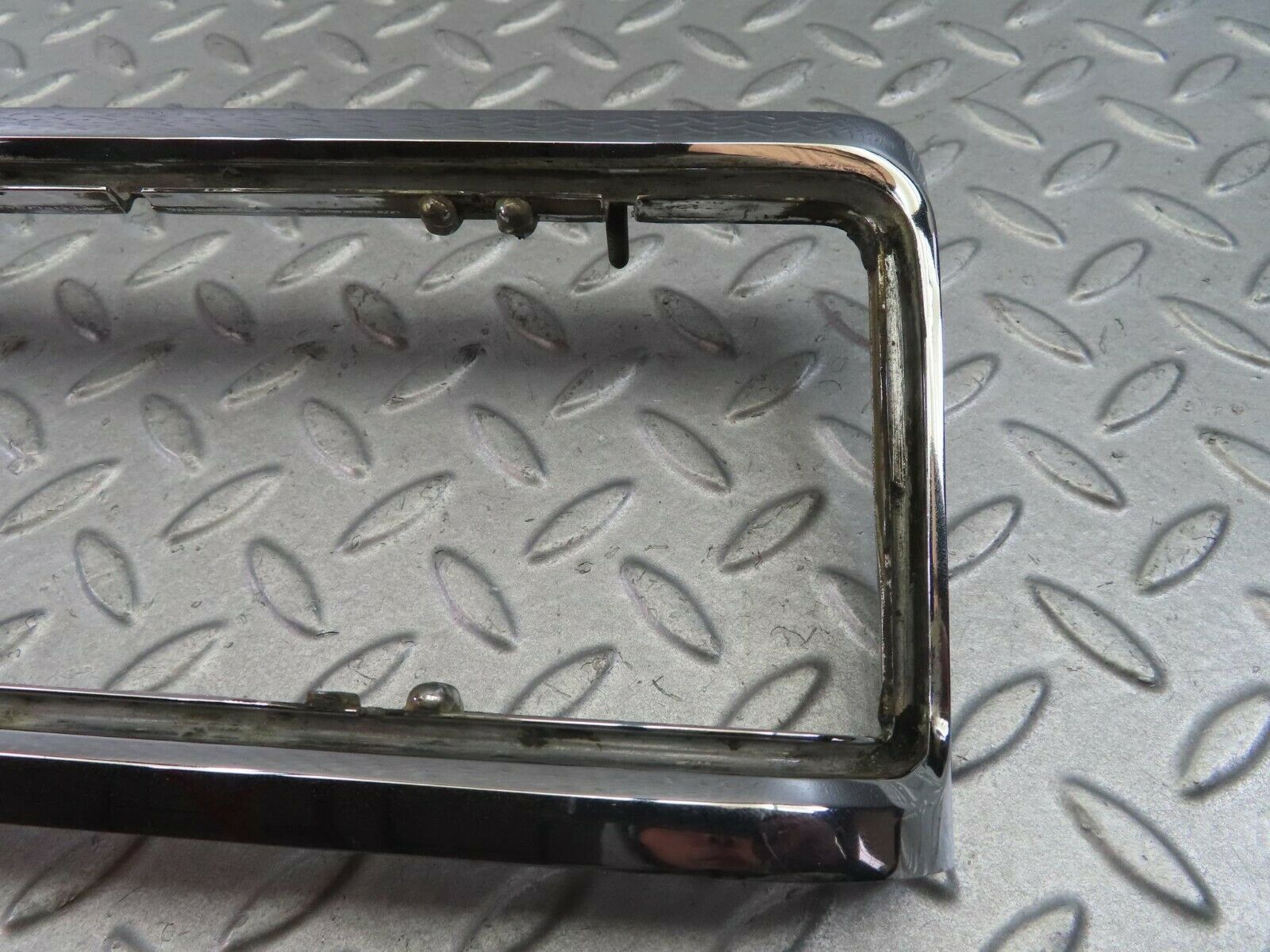8482 Mercedes-Benz W115 Tail Light Chrome Frame Right Side