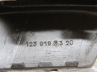 28330 Mercedes-Benz S123 240D Wagon Front Seat Trim Black 1239193320