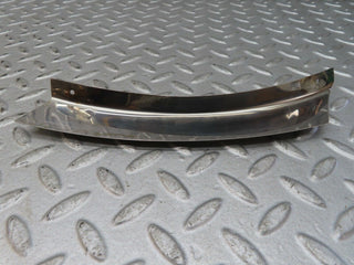 W116 rear left wheel arch lower chrome trim used OEM