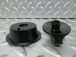 W116 headlight switch black collar and knob used OEM
