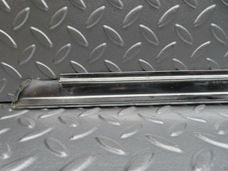 W110 Fintail Heckflosse rear left door chrome moulding trim used OEM