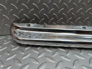W108 rear left upper bumper corner used OEM