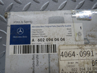 38225 Mercedes-Benz W124 W201 Genuine Air Filter New 6020940404