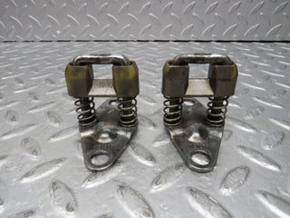 W126 Coupe bonnet lock catch pair used OEM