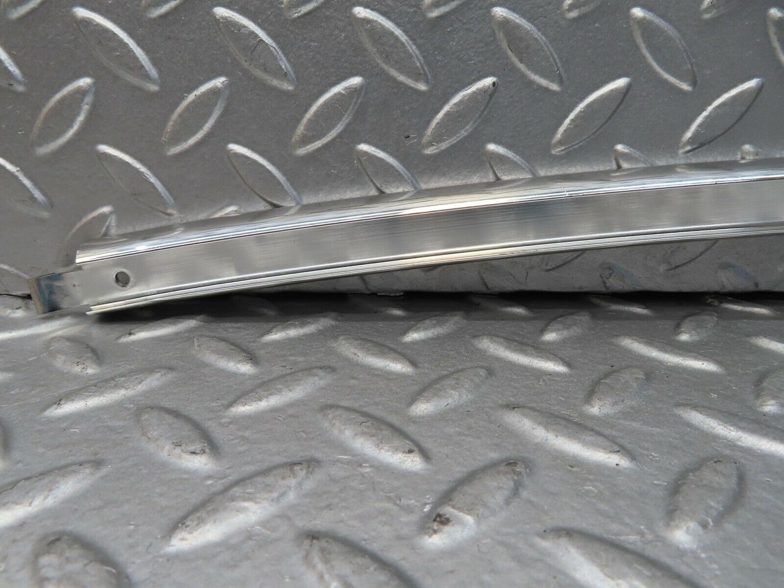 15436 Mercedes-Benz W123 230E Rear Right Door Rear Chrome Window Channel