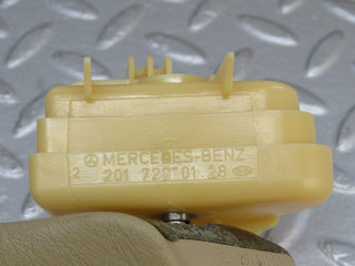 W201 Baby Benz interior door handle beige left used OEM