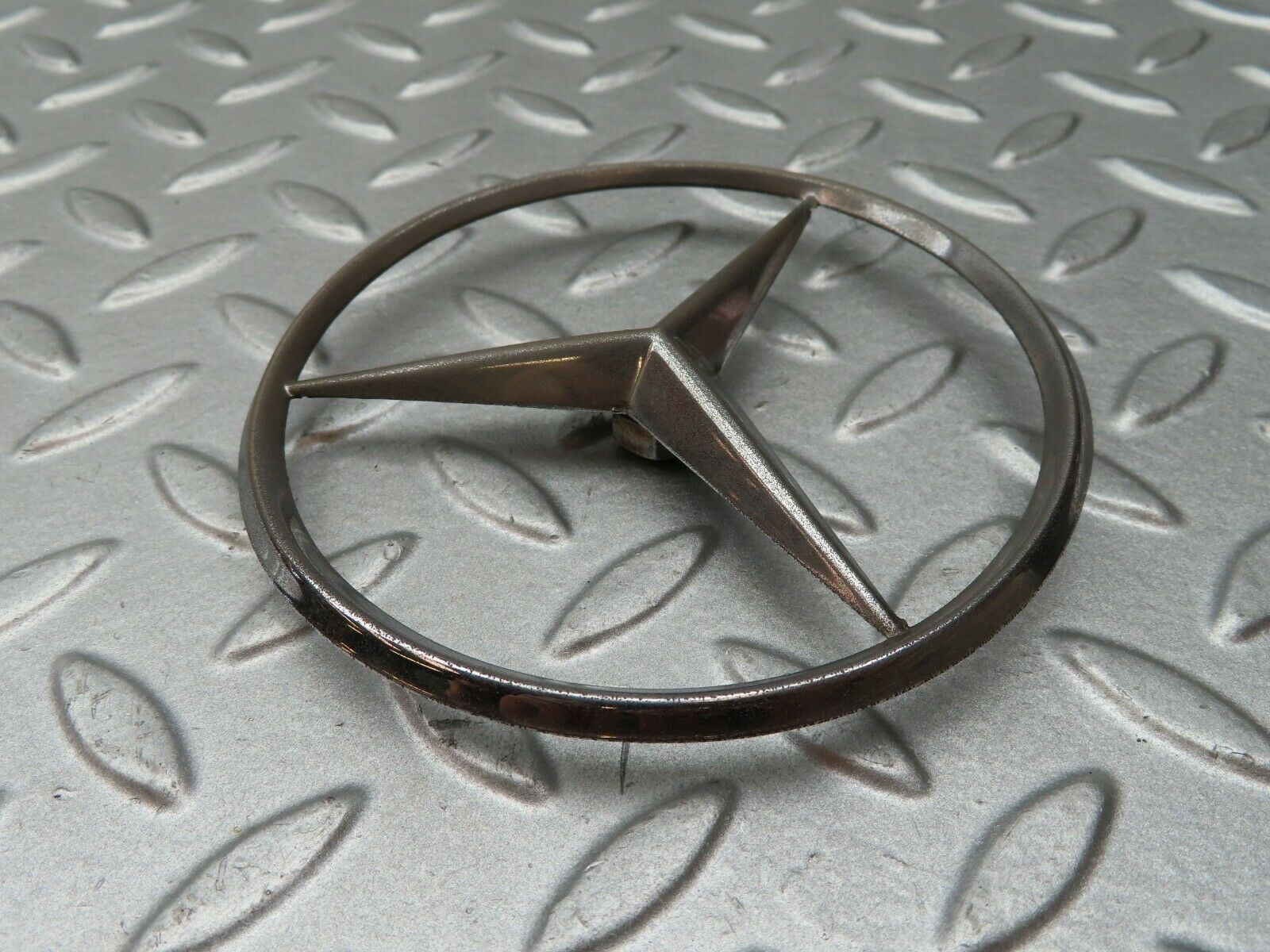 4778 Mercedes-Benz W114 280 CE Coupe Chrome Rear Emblem Logo