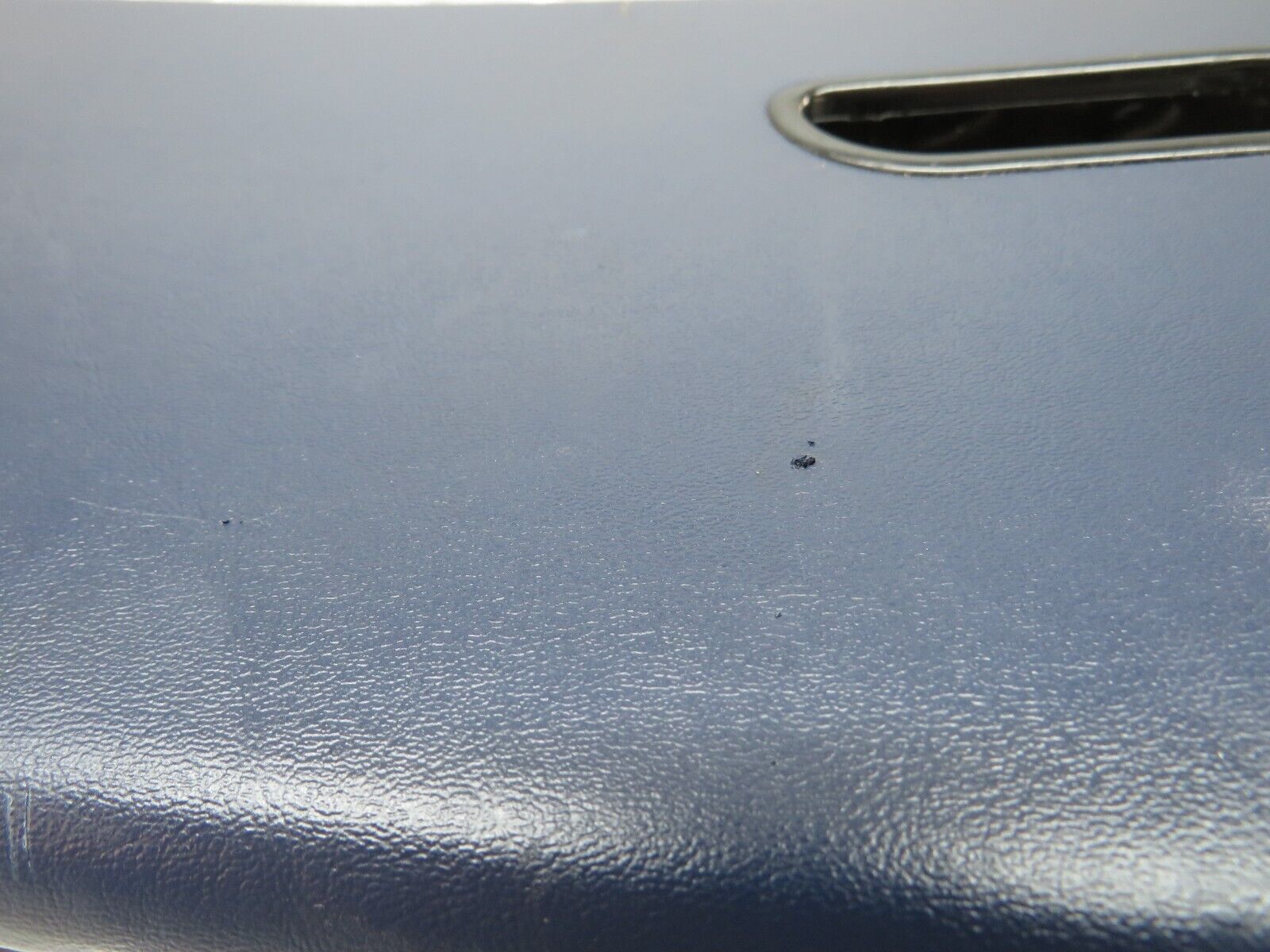 26772 Mercedes-Benz W123 240D C Pillar Cover Panel Right Side Blue 1236900425