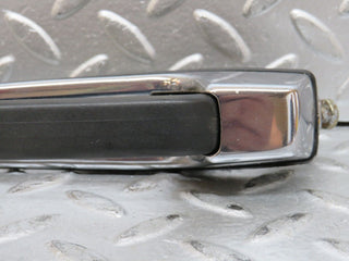 W123 rear right exterior chrome handle used OEM