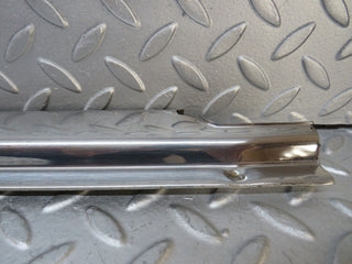 W109 front right door sill chrome used OEM