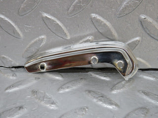 W109 interior door handle chrome trim pair left used OEM