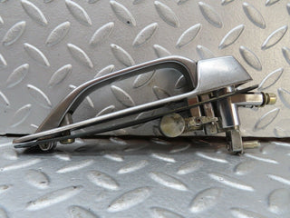 W116 rear exterior chrome door handle used OEM