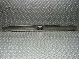 W123 Wagon trunk ornamental chrome cover used OEM