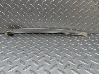 W116 rear right door chrome window channel used OEM