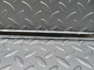 W123 rear right door chrome moulding trim used OEM