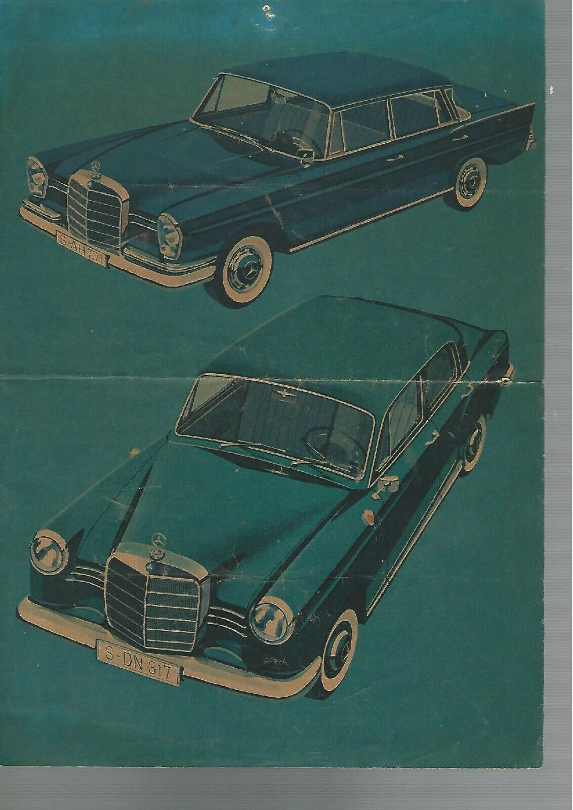 3017 Mercedes-Benz Prospekt "ein neues Programm f__r alle W__nsche"