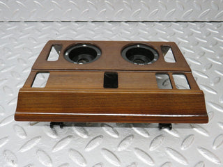 34045 Mercedes-Benz W124 260E Heater Control Panel Wood Trim 1246880275