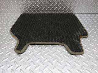W124 Wagon rear left floor carpet mat grey used OEM