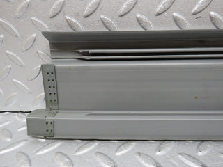 W126 rear right door sill trim grey used OEM