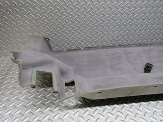 R129 SL fuel tank cover plate carpet grey used OEM