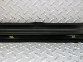 W124 Cabriolet left door sill trim black used OEM