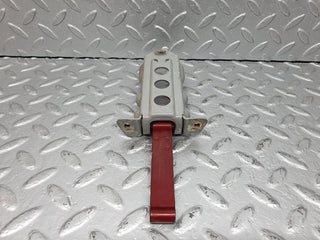 W126 door safety check strap front used OEM