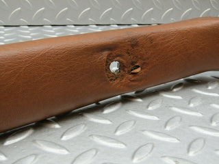 W108 b pillar trim cover left side brown used OEM