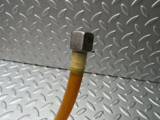W123 brake servo vacuum pipe used OEM