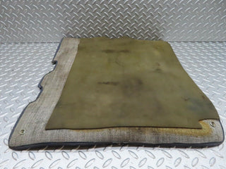 R107 SLC rear left floor carpet used OEM