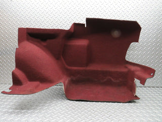 21793 Mercedes-Benz W126 300SE Trunk Cover Panel Right Side Burgundy Red