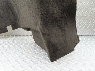 R129 SL rear left wall carpet grey used OEM