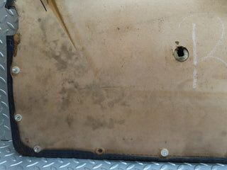 W123 Coupe front right door card blue used OEM