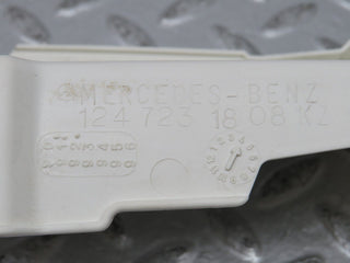W124 front door lock cover pair used OEM