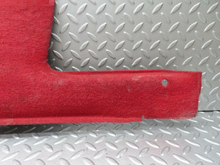 11861 Mercedes-Benz R129 300SL Coupe Boot Rear Carpet Cover Red