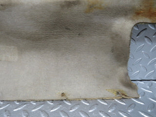 34381 Mercedes-Benz C126 380SEC Coupe Trunk Boot Carpet