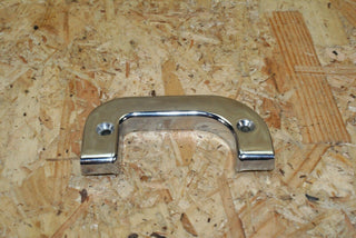 W123 interior chrome door latch trim right used OEM