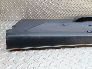 W123 Coupe front right door card blue used OEM