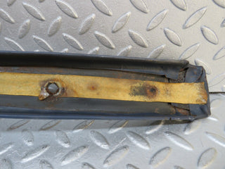 W109 b pillar cover left side blue used OEM