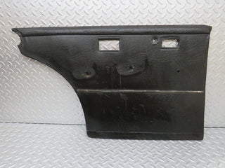 W108 rear left door card black used OEM
