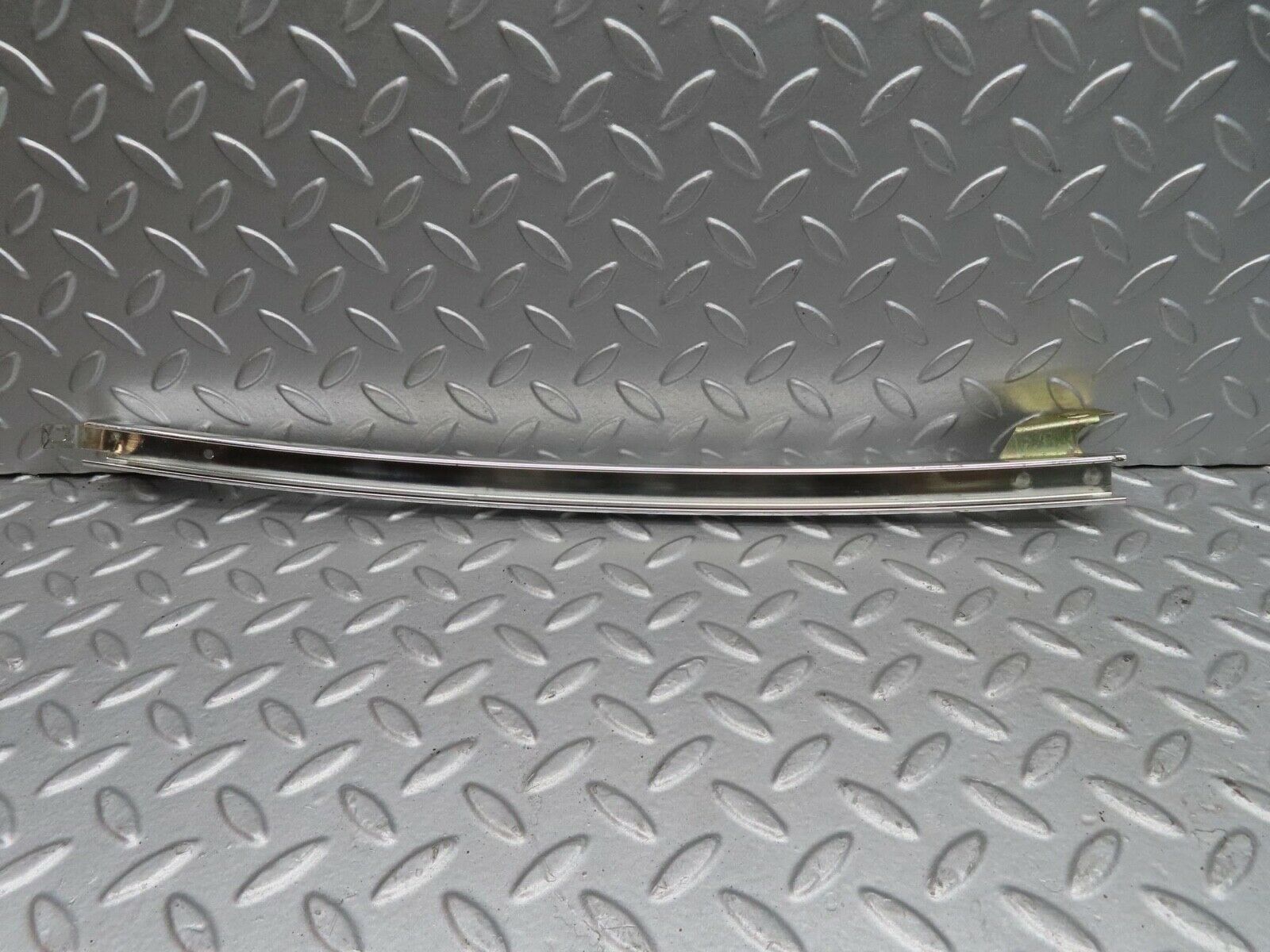 14328 Mercedes-Benz W116 350SE Rear Right Door Rear Chrome Window Channel