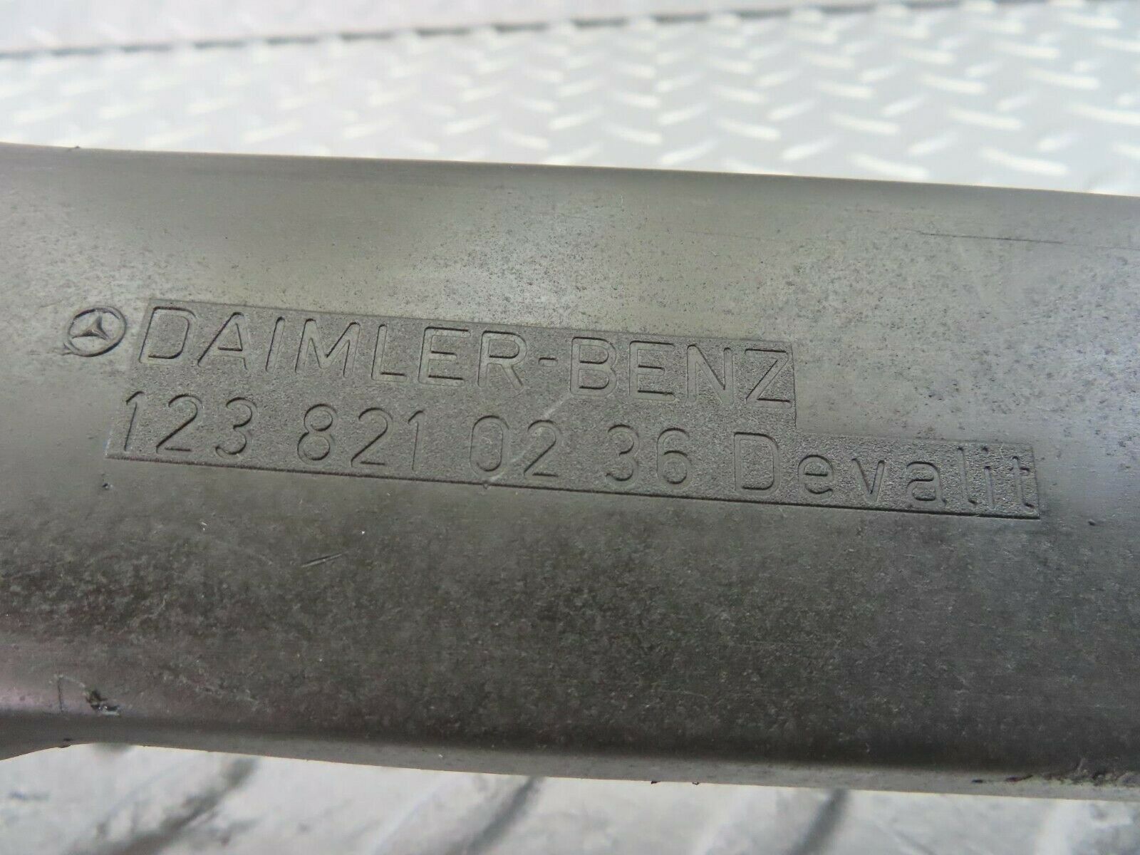 10698 Mercedes-Benz W123 230E Cable Channel Cover Rear Right 1238210236