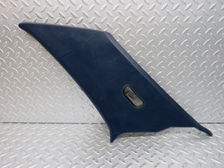 31940 Mercedes-Benz W123 230E C Pillar Cover Panel Right Side Blue 1236900425