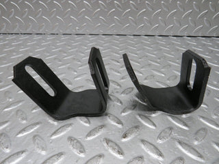 W116 front bumper holder bracket pair used OEM