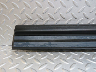 W124 Cabriolet left door sill trim black used OEM