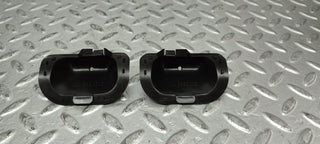 W124 Coupe washer nozzle cover pair used OEM