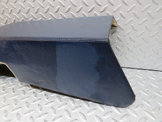 R129 SL front left seat back cover blue used OEM