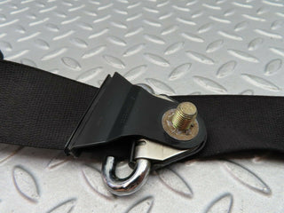 W126 rear left seat belt passenger side used OEM