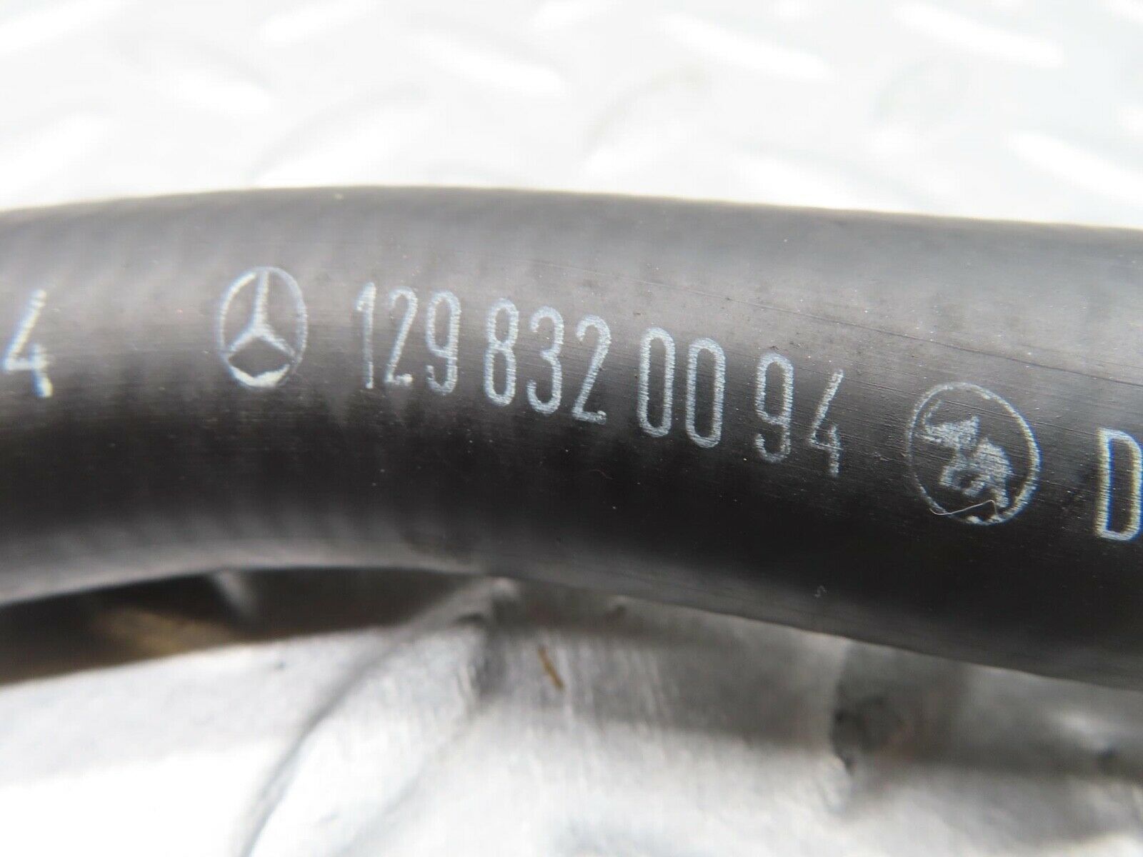 12066 Mercedes-Benz R129 300SL Coupe Coolant Hose 1298320094