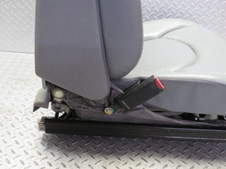 R129 SL electric front left passenger seat leather grey used OEM