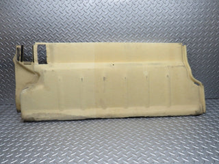R129 SL fuel tank cover carpet beige used OEM